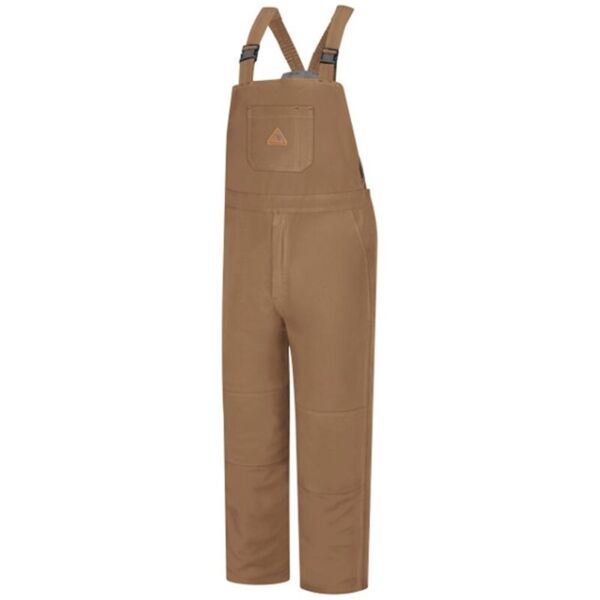 Brown Duck Deluxe Insulated Bib Overall - EXCEL FR® ComforTouch Tall Sizes Thumbnail