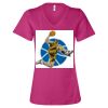 Women’s Relaxed Jersey V-Neck Tee Thumbnail