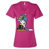 Women’s Relaxed Jersey V-Neck Tee Thumbnail