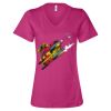 Women’s Relaxed Jersey V-Neck Tee Thumbnail
