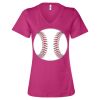 Women’s Relaxed Jersey V-Neck Tee Thumbnail