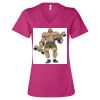 Women’s Relaxed Jersey V-Neck Tee Thumbnail