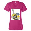 Women’s Relaxed Jersey V-Neck Tee Thumbnail