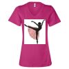 Women’s Relaxed Jersey V-Neck Tee Thumbnail