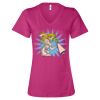 Women’s Relaxed Jersey V-Neck Tee Thumbnail