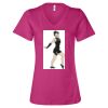 Women’s Relaxed Jersey V-Neck Tee Thumbnail