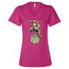 Women’s Relaxed Jersey V-Neck Tee Thumbnail