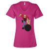 Women’s Relaxed Jersey V-Neck Tee Thumbnail