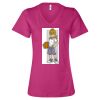 Women’s Relaxed Jersey V-Neck Tee Thumbnail