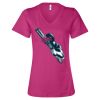 Women’s Relaxed Jersey V-Neck Tee Thumbnail