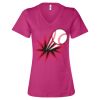 Women’s Relaxed Jersey V-Neck Tee Thumbnail