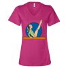 Women’s Relaxed Jersey V-Neck Tee Thumbnail