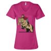 Women’s Relaxed Jersey V-Neck Tee Thumbnail