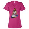 Women’s Relaxed Jersey V-Neck Tee Thumbnail