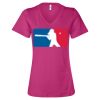 Women’s Relaxed Jersey V-Neck Tee Thumbnail