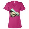 Women’s Relaxed Jersey V-Neck Tee Thumbnail