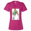 Women’s Relaxed Jersey V-Neck Tee Thumbnail