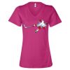 Women’s Relaxed Jersey V-Neck Tee Thumbnail