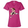 Women’s Relaxed Jersey V-Neck Tee Thumbnail