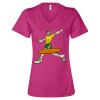 Women’s Relaxed Jersey V-Neck Tee Thumbnail