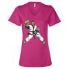 Women’s Relaxed Jersey V-Neck Tee Thumbnail