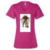 Women’s Relaxed Jersey V-Neck Tee Thumbnail