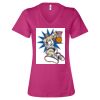 Women’s Relaxed Jersey V-Neck Tee Thumbnail