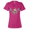 Women’s Relaxed Jersey V-Neck Tee Thumbnail