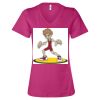 Women’s Relaxed Jersey V-Neck Tee Thumbnail