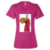 Women’s Relaxed Jersey V-Neck Tee Thumbnail