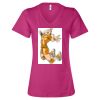 Women’s Relaxed Jersey V-Neck Tee Thumbnail