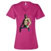 Women’s Relaxed Jersey V-Neck Tee Thumbnail