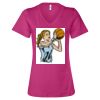 Women’s Relaxed Jersey V-Neck Tee Thumbnail