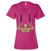 Women’s Relaxed Jersey V-Neck Tee Thumbnail