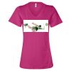 Women’s Relaxed Jersey V-Neck Tee Thumbnail