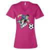 Women’s Relaxed Jersey V-Neck Tee Thumbnail