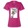Women’s Relaxed Jersey V-Neck Tee Thumbnail
