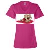 Women’s Relaxed Jersey V-Neck Tee Thumbnail