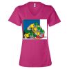 Women’s Relaxed Jersey V-Neck Tee Thumbnail