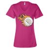 Women’s Relaxed Jersey V-Neck Tee Thumbnail