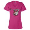 Women’s Relaxed Jersey V-Neck Tee Thumbnail