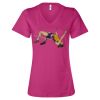 Women’s Relaxed Jersey V-Neck Tee Thumbnail