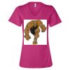 Women’s Relaxed Jersey V-Neck Tee Thumbnail
