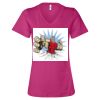 Women’s Relaxed Jersey V-Neck Tee Thumbnail