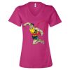 Women’s Relaxed Jersey V-Neck Tee Thumbnail