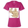 Women’s Relaxed Jersey V-Neck Tee Thumbnail