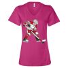 Women’s Relaxed Jersey V-Neck Tee Thumbnail