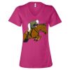 Women’s Relaxed Jersey V-Neck Tee Thumbnail