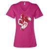 Women’s Relaxed Jersey V-Neck Tee Thumbnail