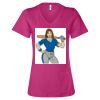 Women’s Relaxed Jersey V-Neck Tee Thumbnail